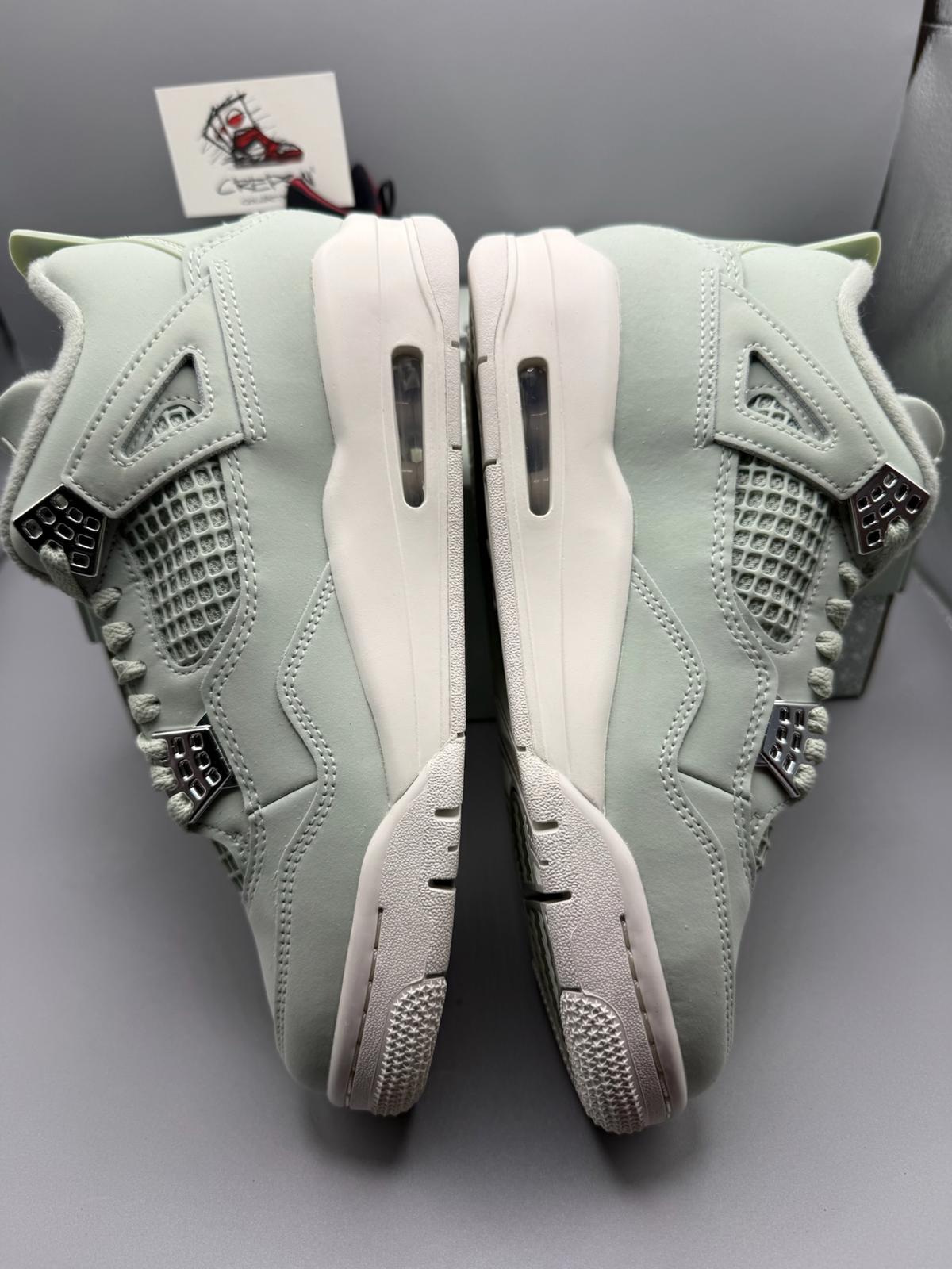 Size 4.5 Womens Jordan 4 Sea Foam DS Brand New