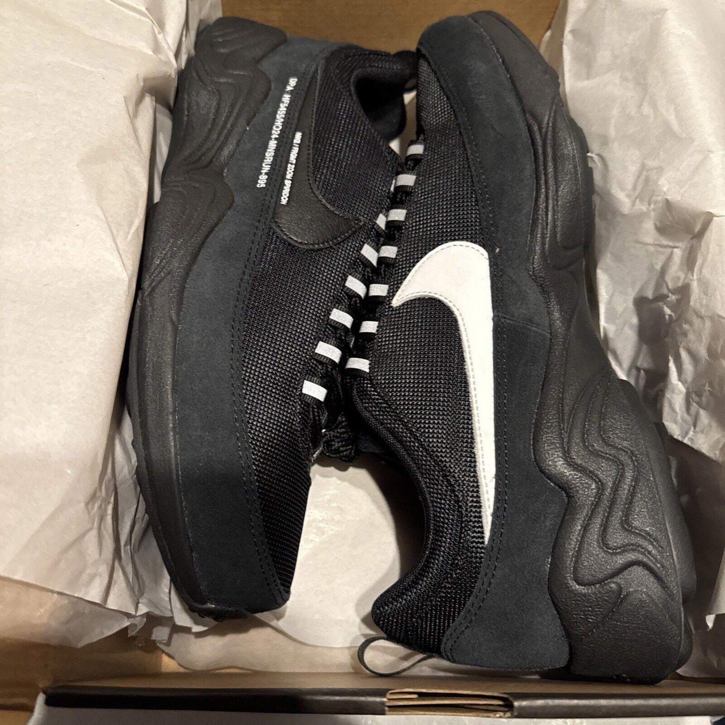 Size 9.5 Nike Air Zoom Spiridon X Fragment Design Authentic