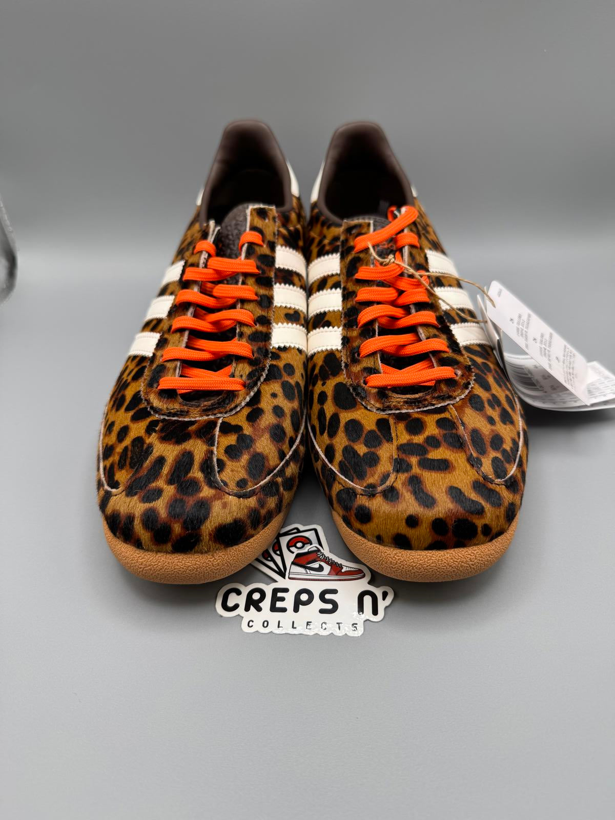 Adidas Samba OG Leopard Cheetah Print Orange Cream - UK9.5 - JI2734 BRAND NEW