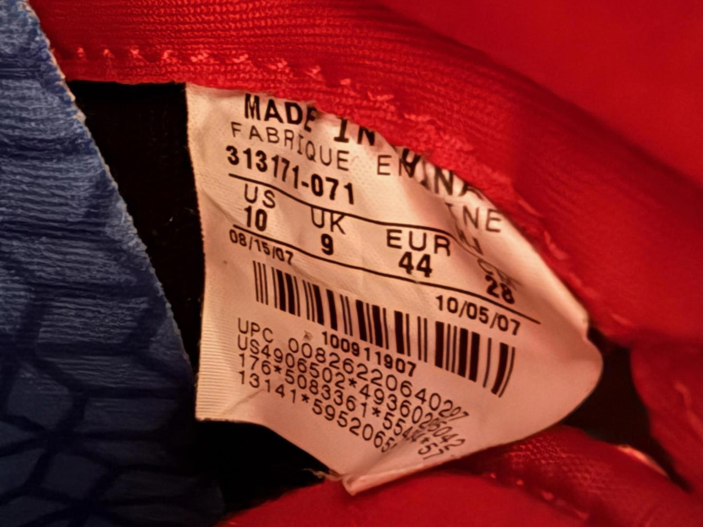 Size 9 Nike SB Dunk High Premium 'Marshall Amps' 313171-071 Used