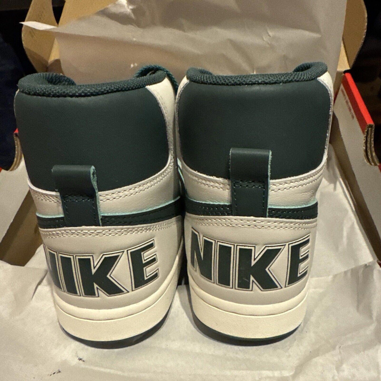 Size 4.5 Nike Terminator High Green White Sail Authentic