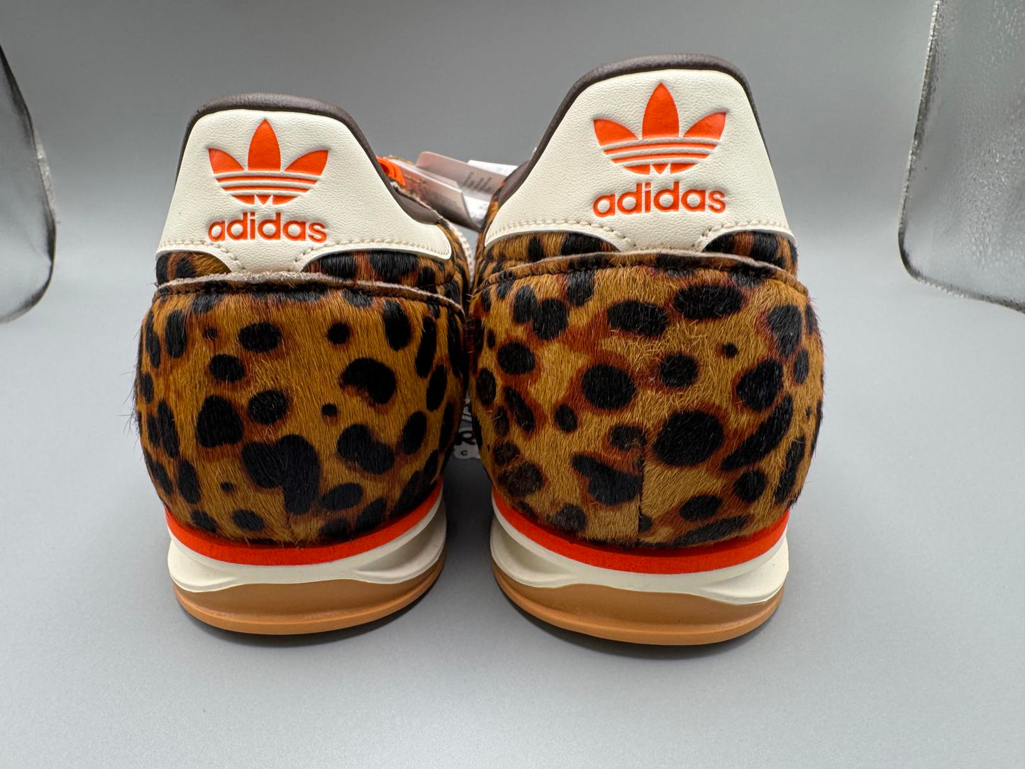 Adidas Samba OG Leopard Cheetah Print Orange Cream - UK9.5 - JI2734 BRAND NEW