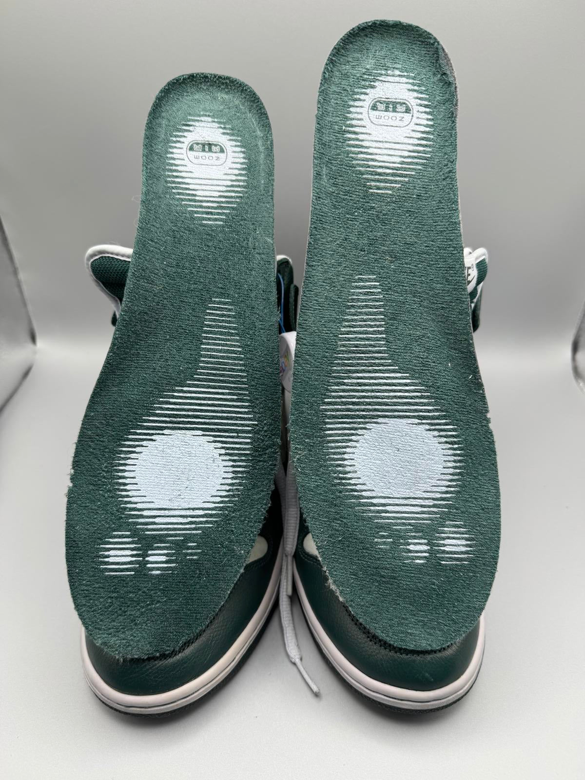 Size 9 SB Dunk High Ghost Green OG All Used