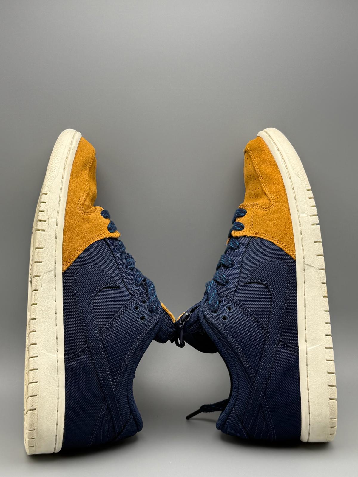 Size 7.5 UK Nike SB Dunk Low 90s Back pack Midnight Navy Ochre DX6775-400