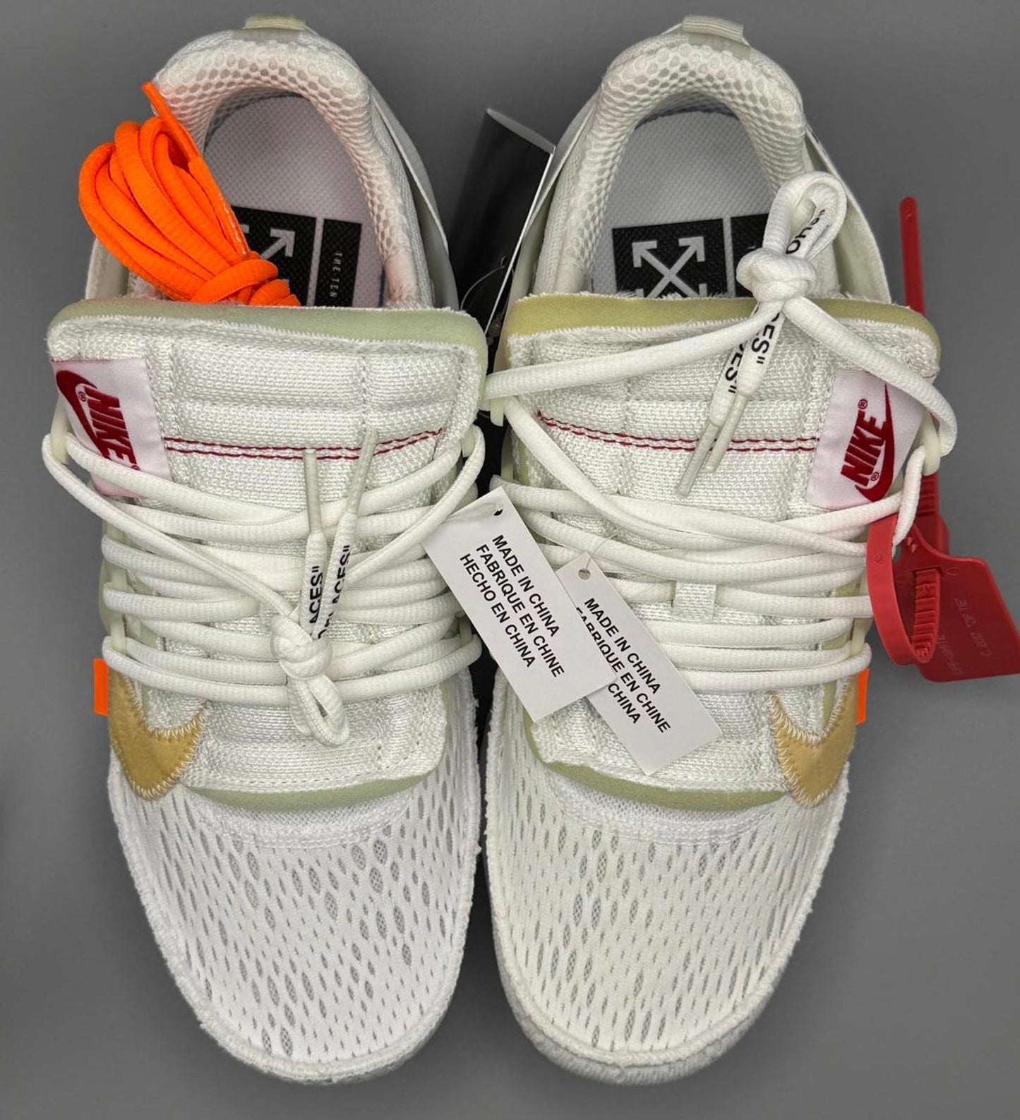 Size 8 Nike Off White Presto White Unworn New DS