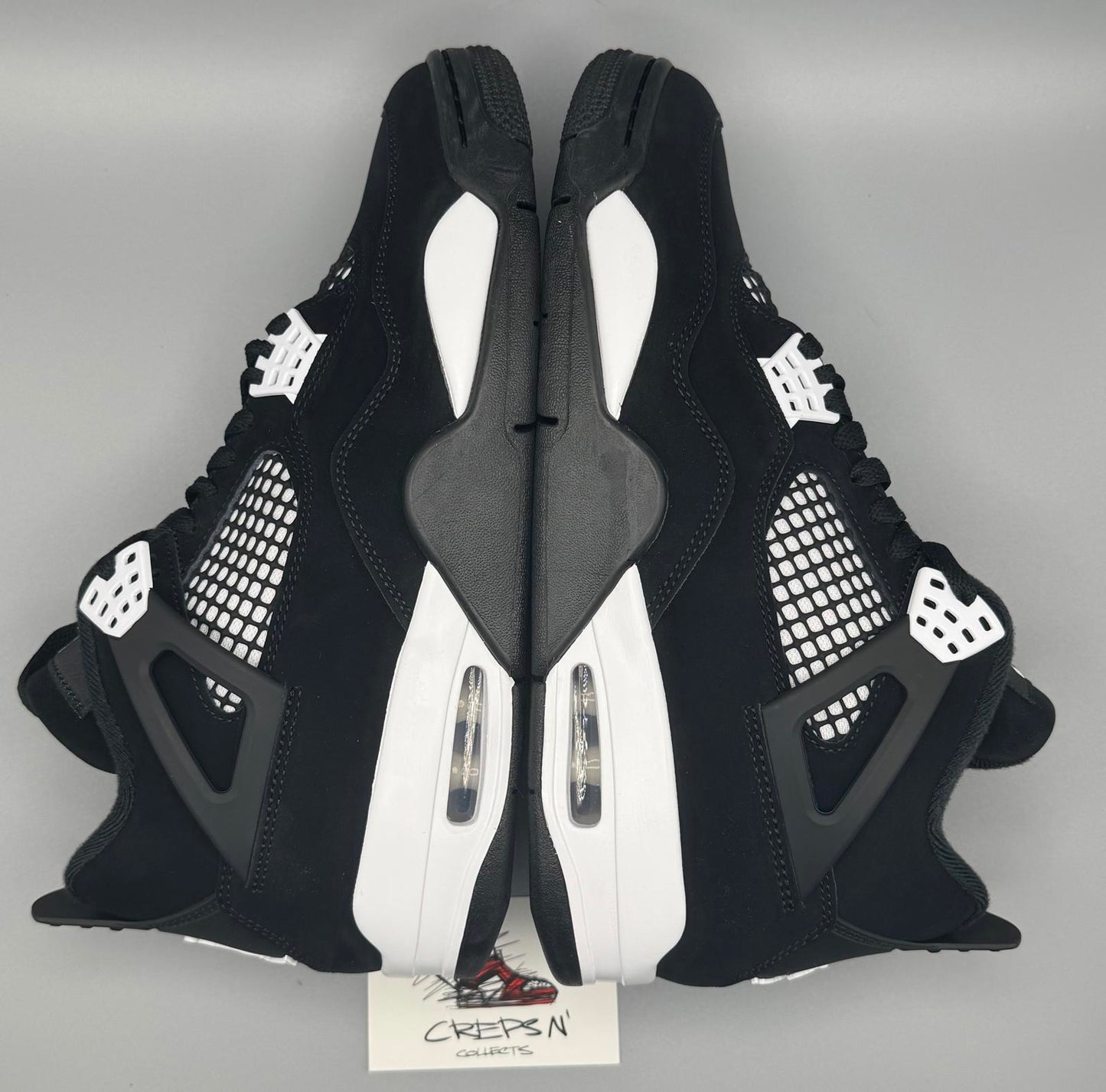 Size 8 Jordan 4 White Thunder New DS