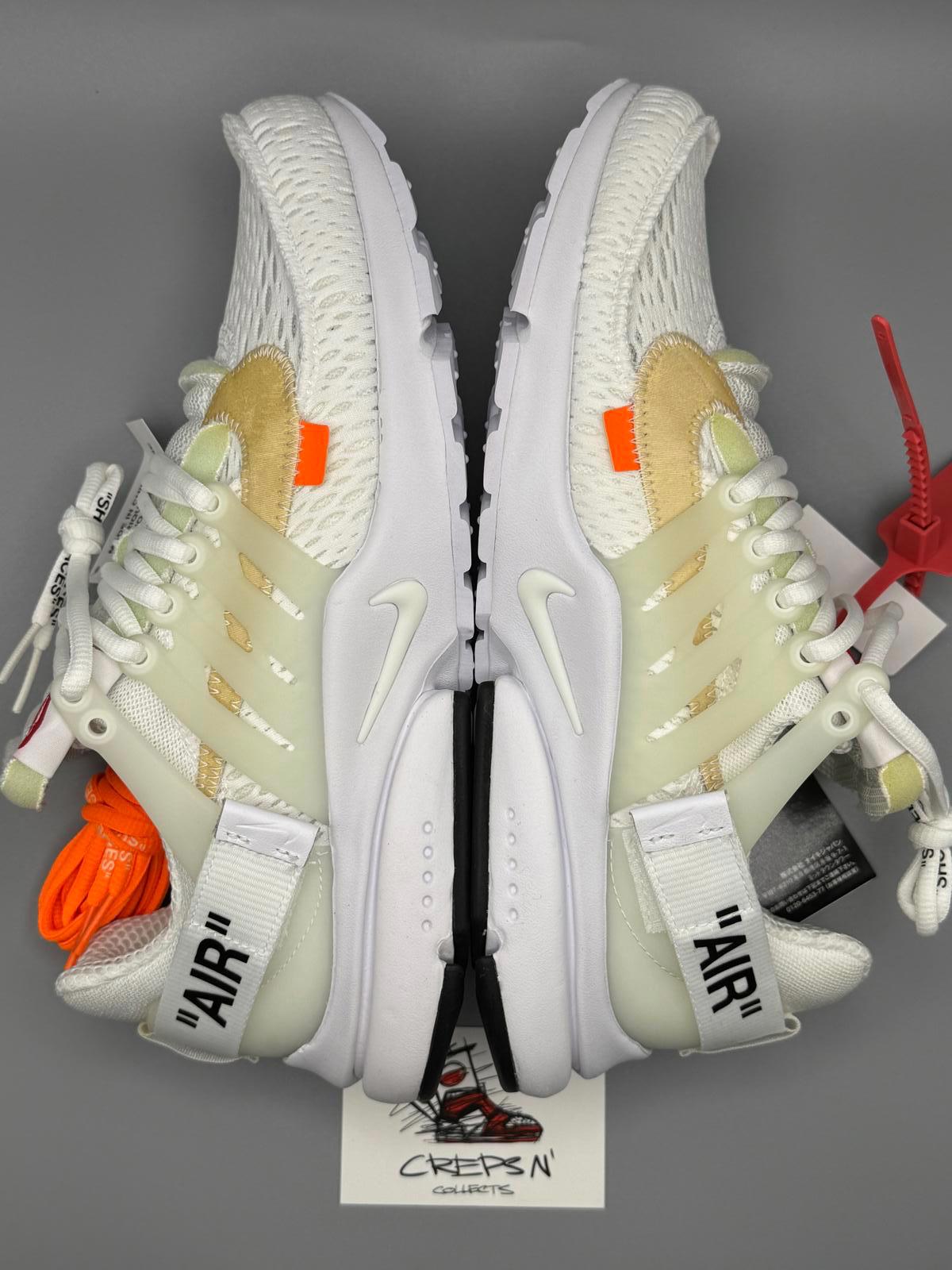 Size 8 Nike Off White Presto White Unworn New DS