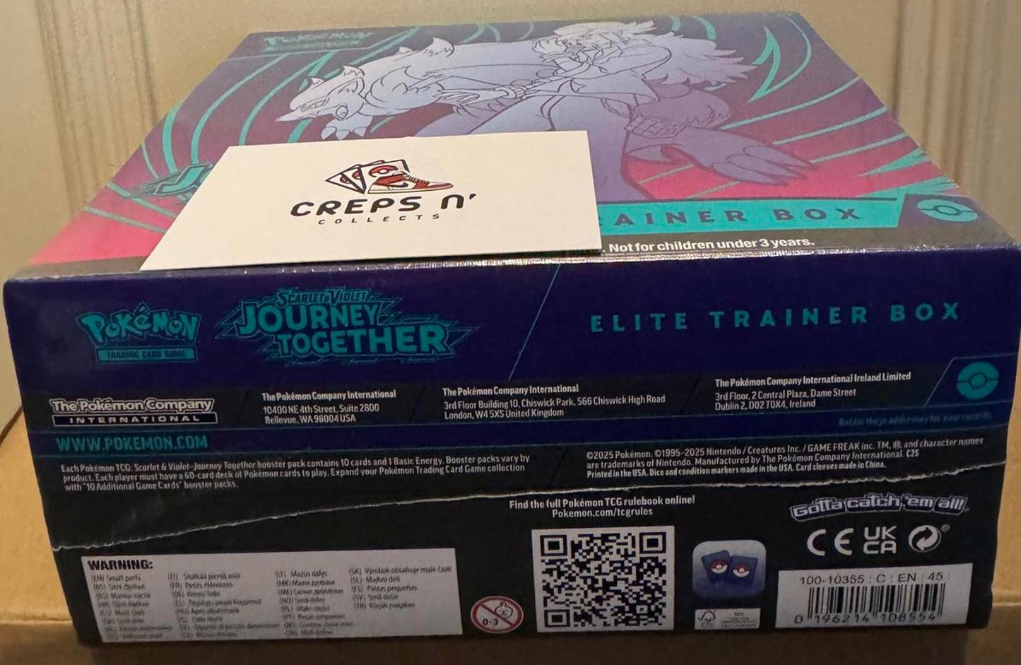 Pokémon TCG: Journey Together Elite Trainer Box ETB - Sealed