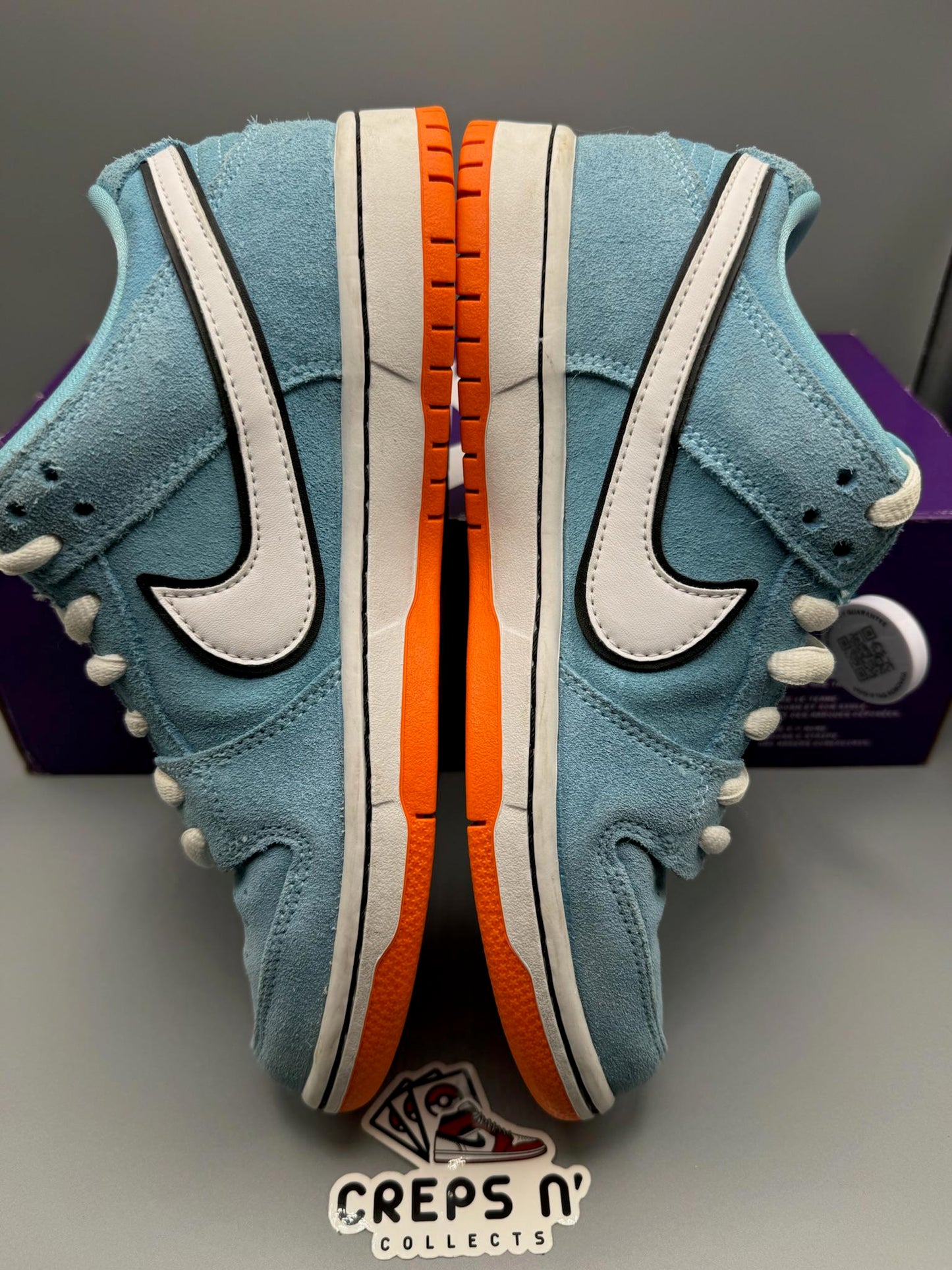 Size 6 Nike SB Dunk Low Gulf Used Clean