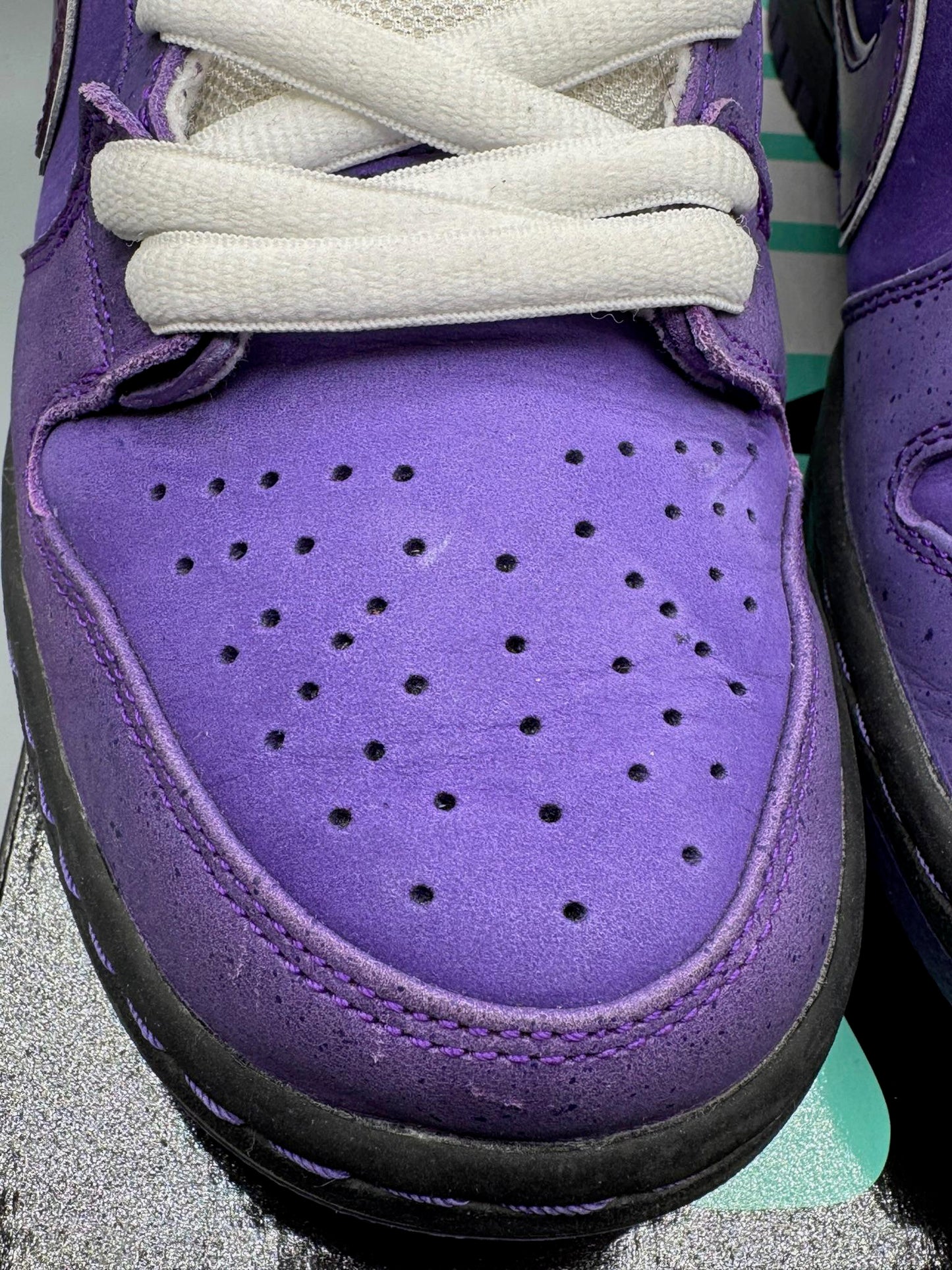 Size 7 SB Dunk Low Purple Lobster USED Very Good Condition AUTHENTIC