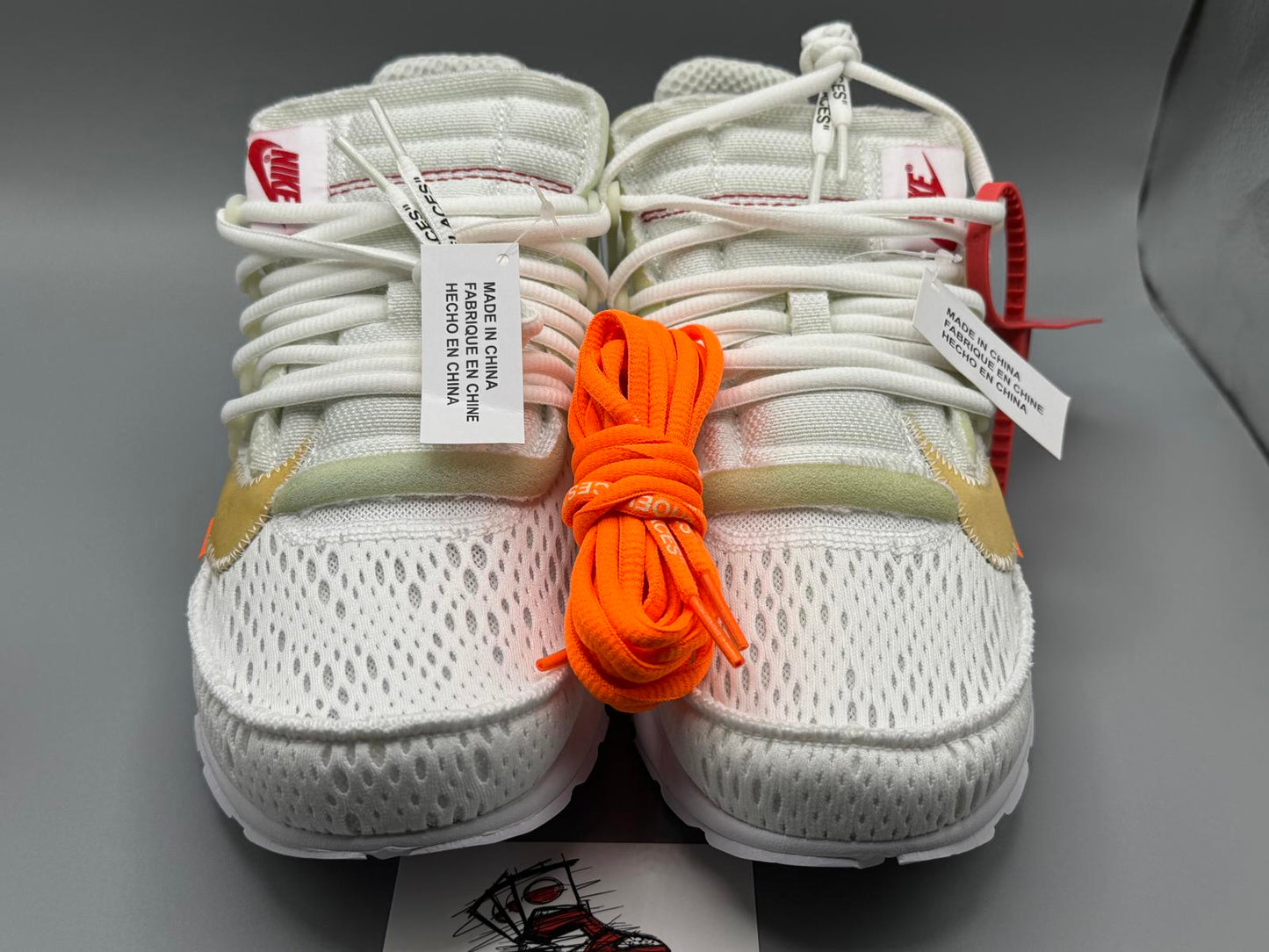 Size 8 Nike Off White Presto White Unworn New DS