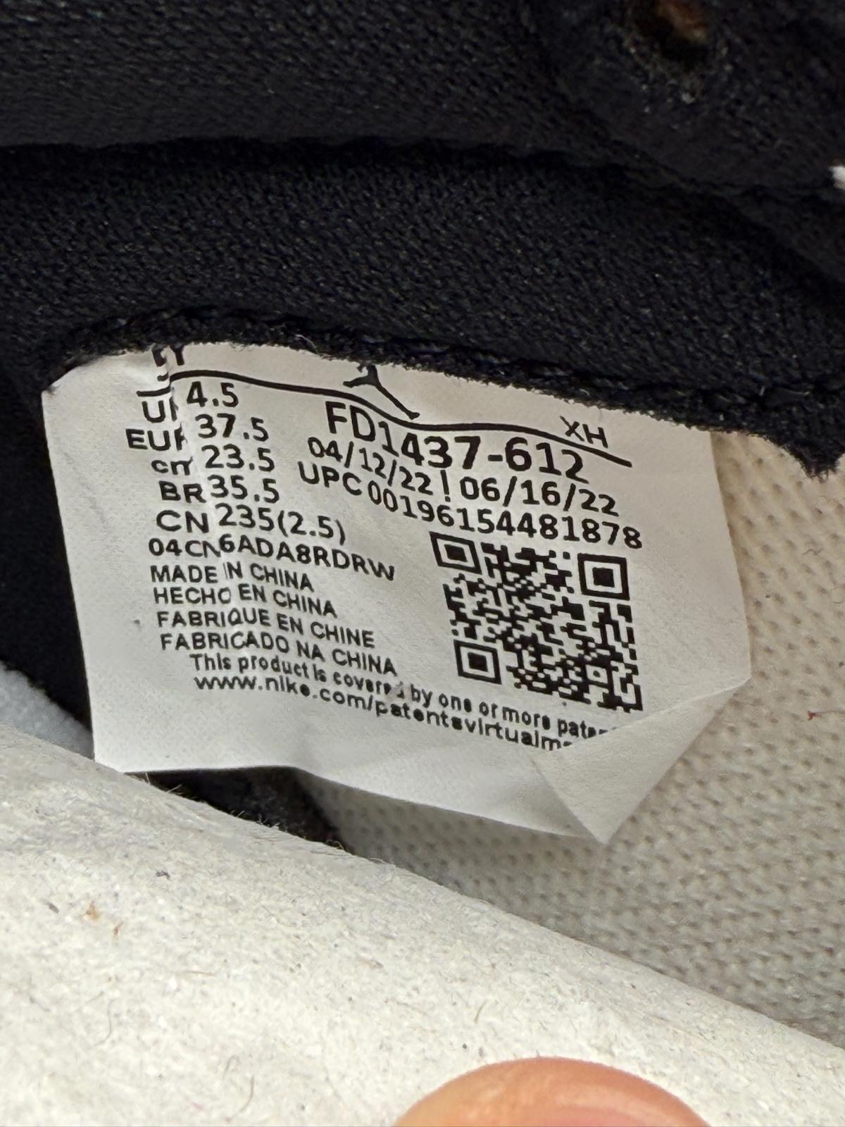 Size 4.5 Air Jordan 1 High OG GS Retro ‘Lost and Found’ DS