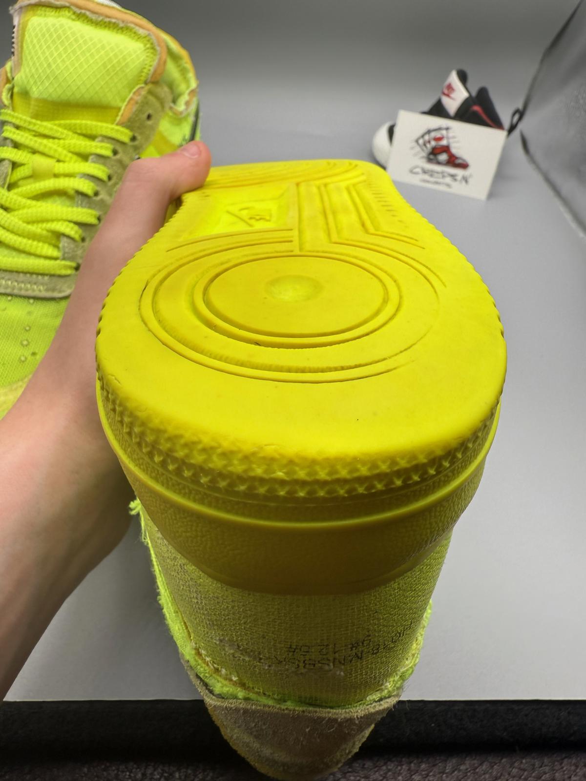 Size 8.5 Nike X Off-white Air Force 1 Volts Used Good Condition