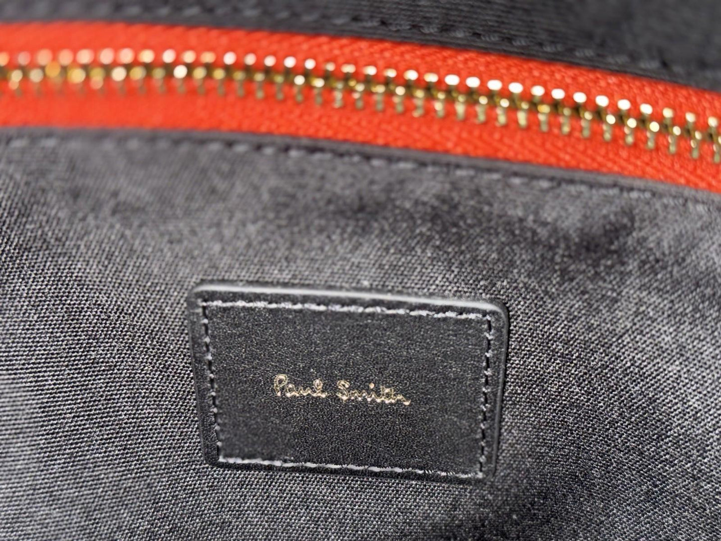 Paul Smith Calf Leather Blue Green 'Signature Stripe' Business Folio RRP 700£