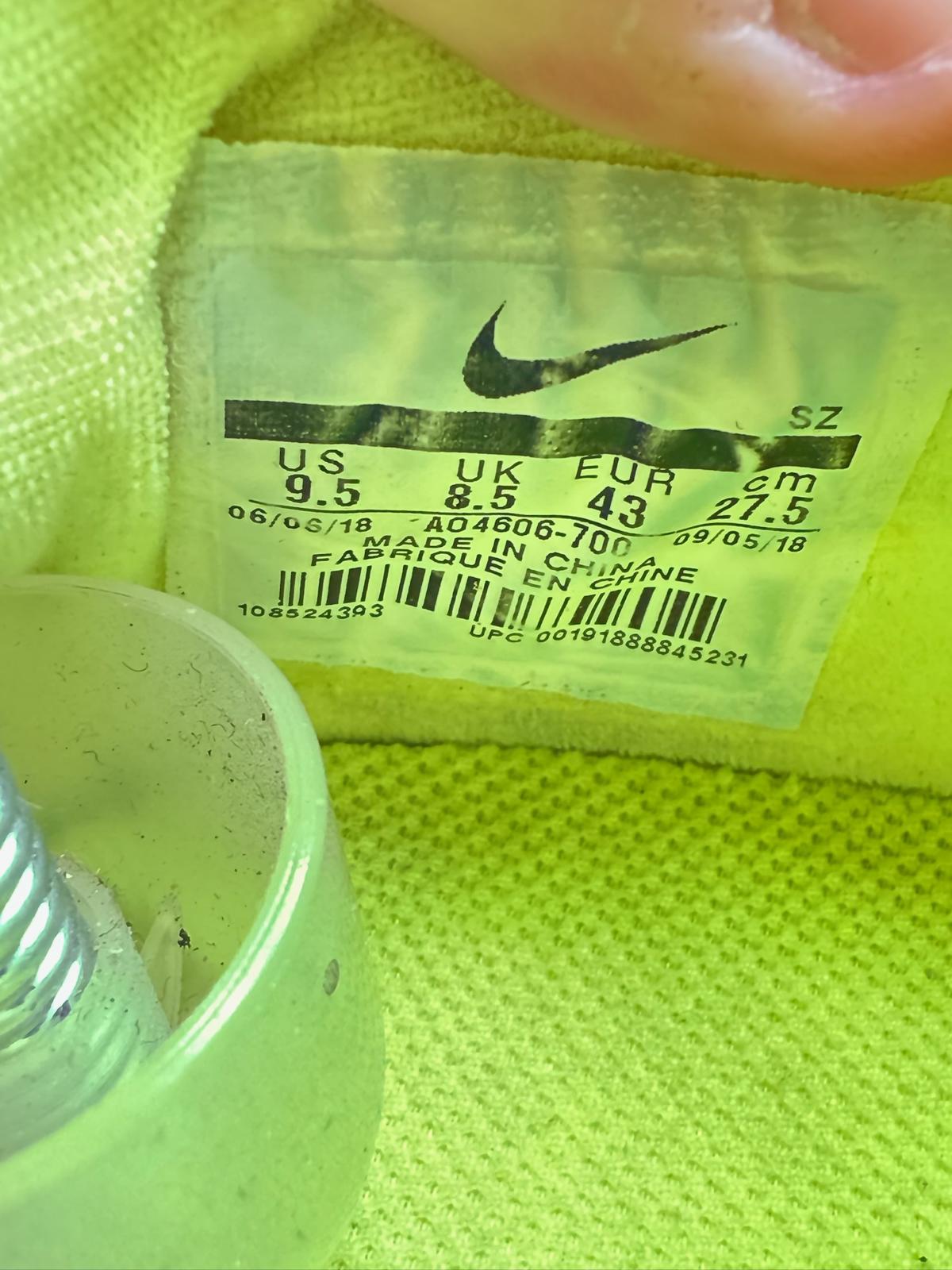 Size 8.5 Nike X Off-white Air Force 1 Volts Used Good Condition