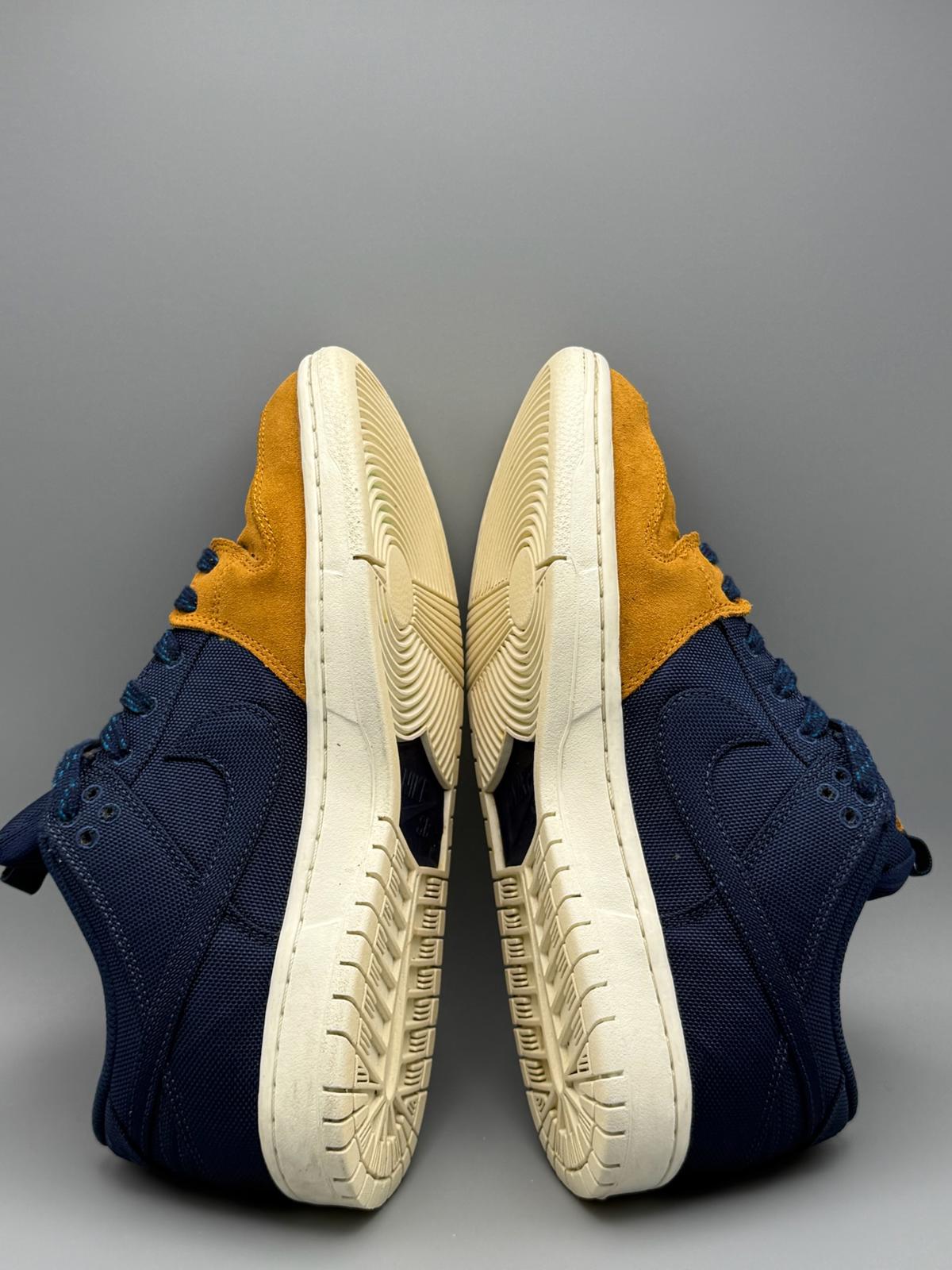 Size 7.5 UK Nike SB Dunk Low 90s Back pack Midnight Navy Ochre DX6775-400