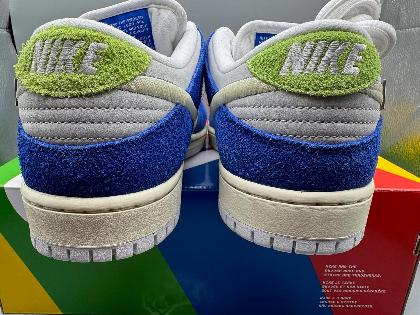 UK 8.5 Nike SB Dunk Low Pro x Fly Streetwear Gardenia