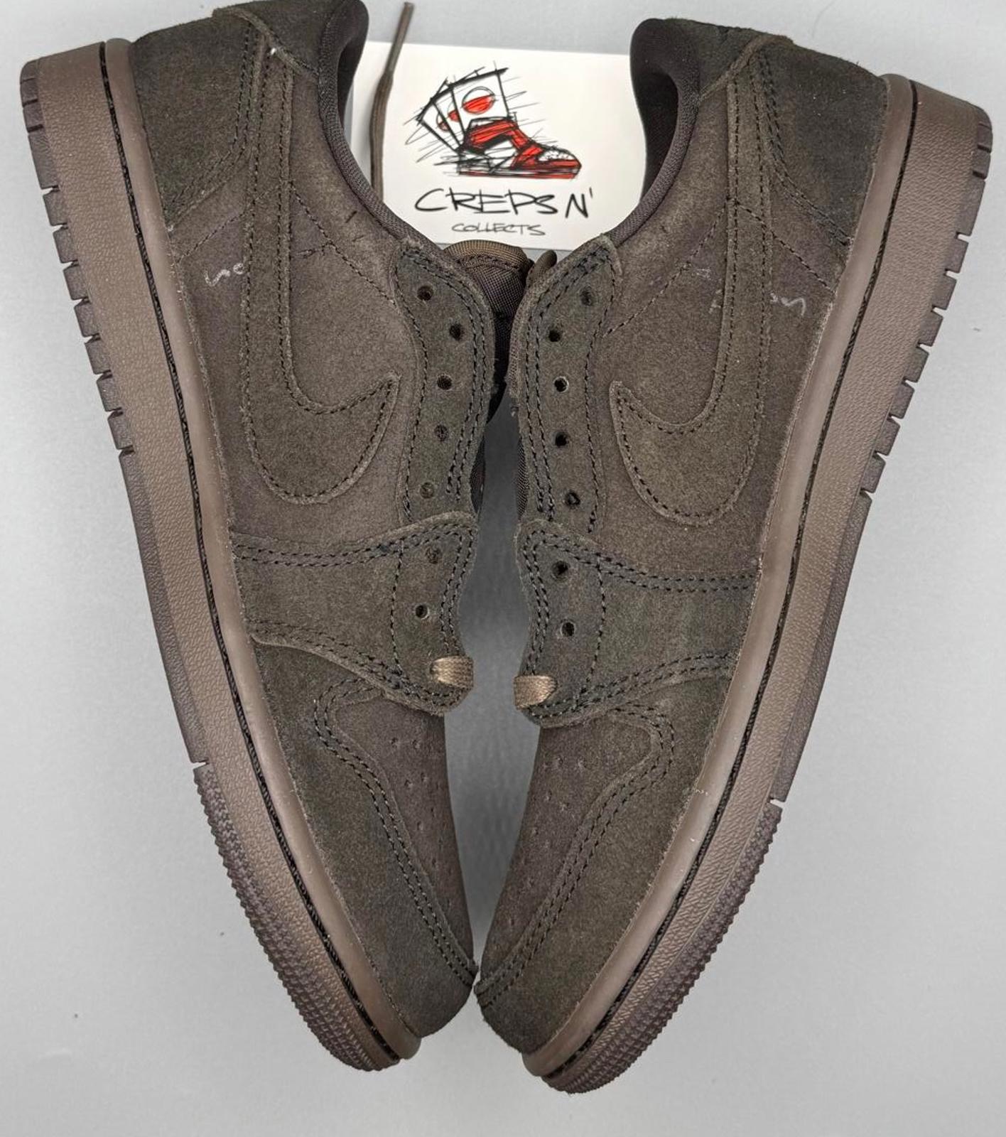 Size 4.5 Jordan 1 Travis Scott Velvet Browns NEW