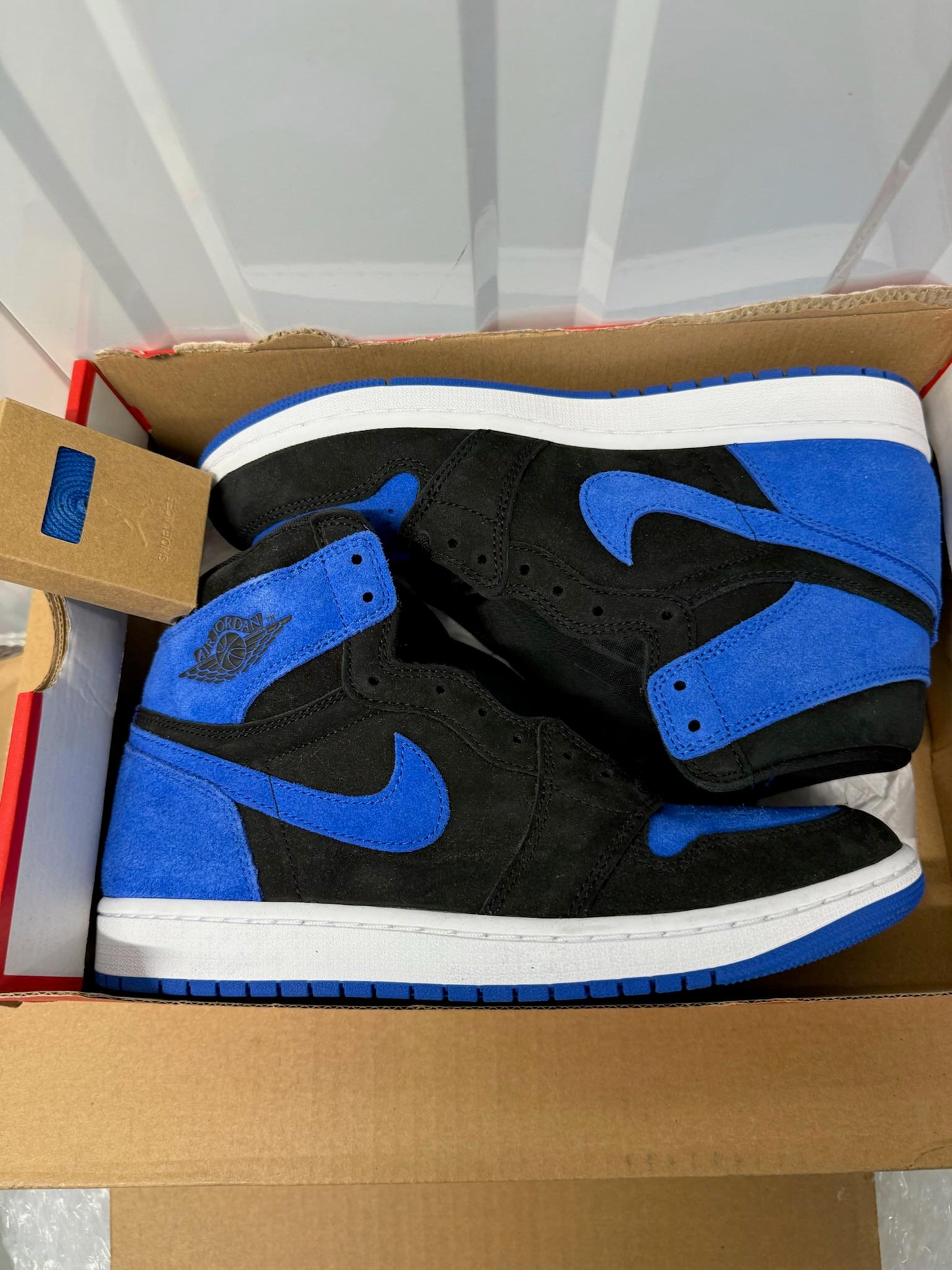 Size 8.5 Jordan 1 Retro High OG Royal Reimagined Full Suede DS NEW