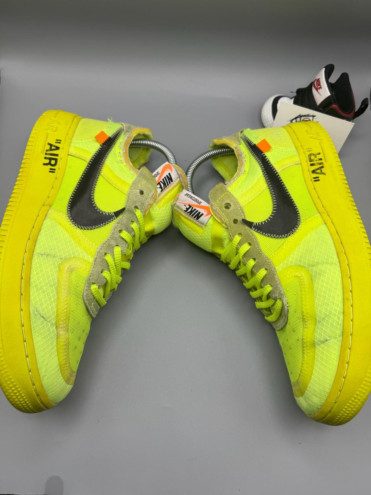 Size 8.5 Nike X Off-white Air Force 1 Volts Used Good Condition