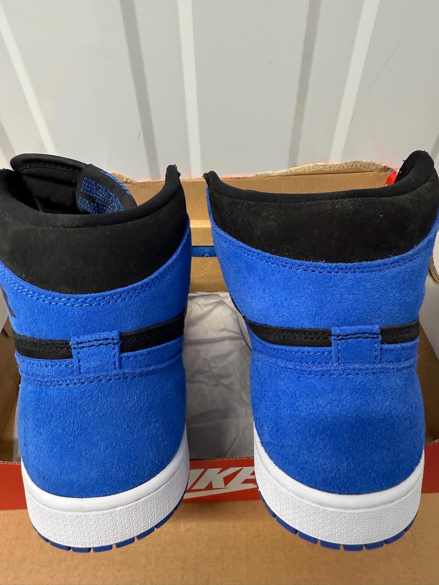 Size 8.5 Jordan 1 Retro High OG Royal Reimagined Full Suede DS NEW