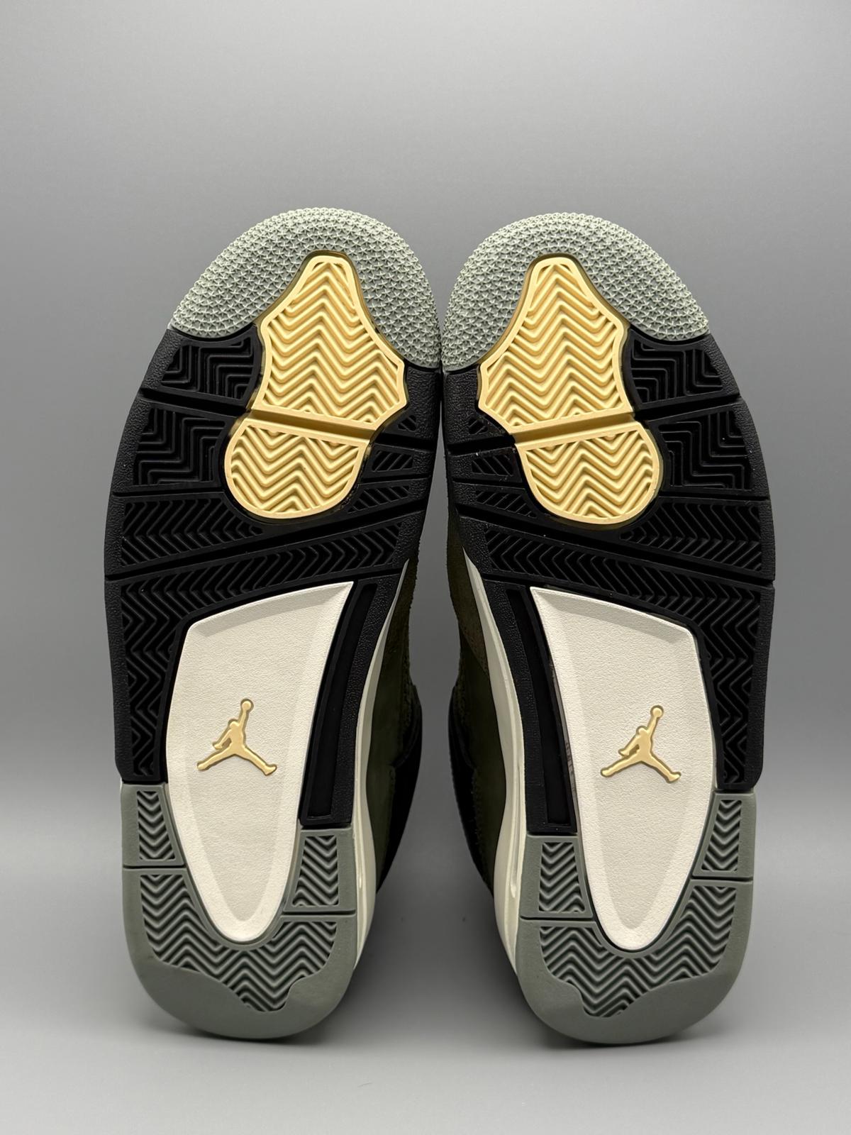 UK 7.5 Nike Jordan 4 Retro SE Craft 'Olive' Brand New Authentic
