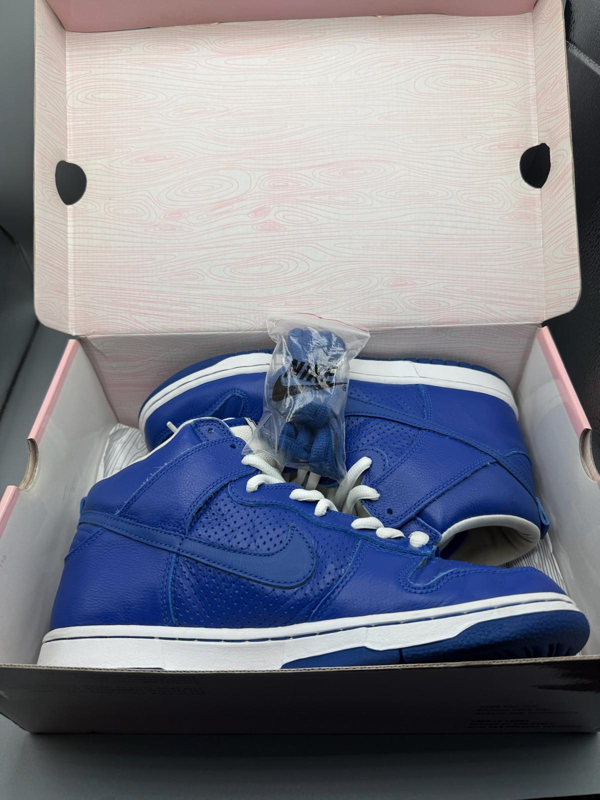 SIze 8 SB Dunk High T19 Royal Blue 305050-441 OG all
