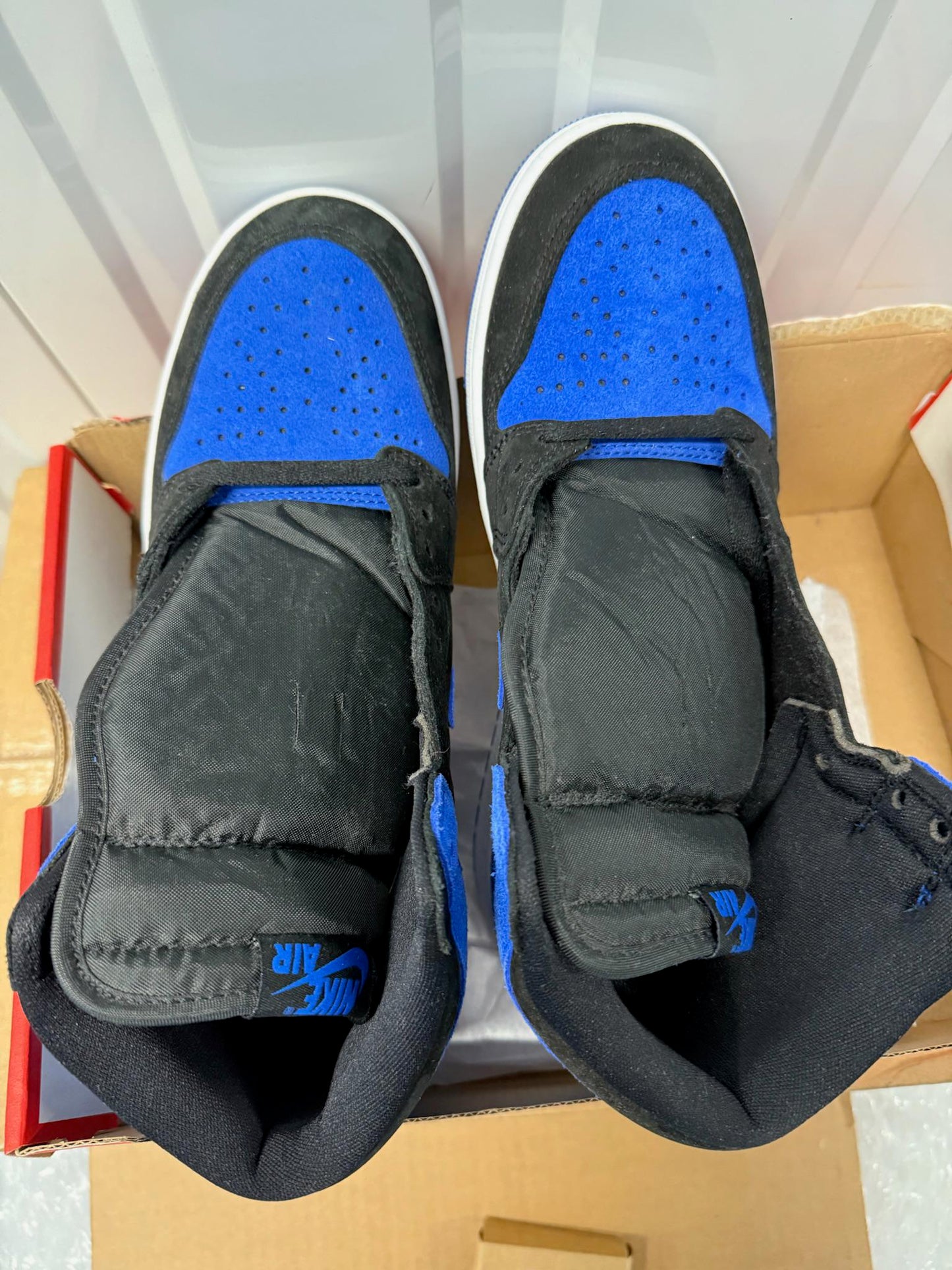 Size 8.5 Jordan 1 Retro High OG Royal Reimagined Full Suede DS NEW