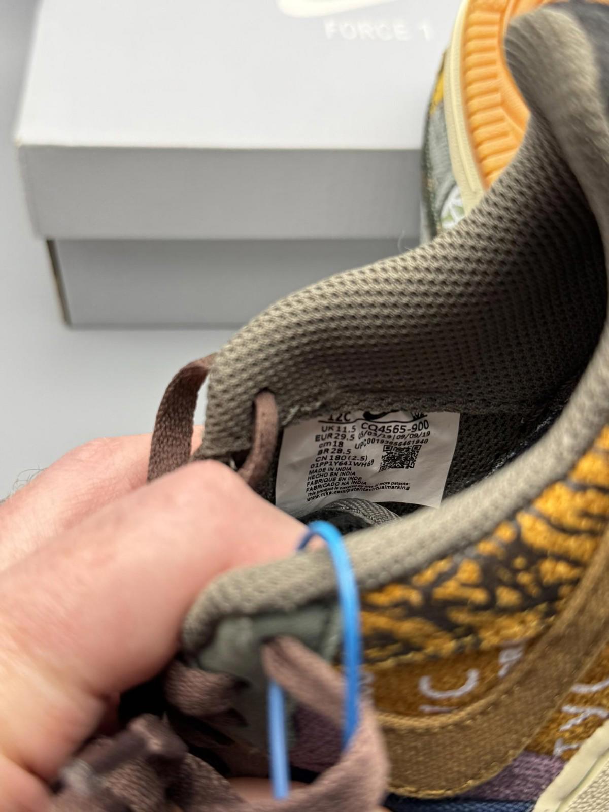 Size 11.5 (PS) Nike Air Force 1 Travis Scott