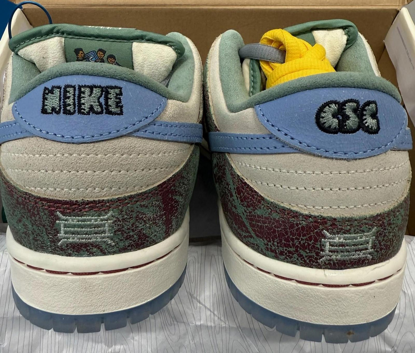 Size 7 Nike SB Dunk Low Crenshaw Skate Club Unworn DS