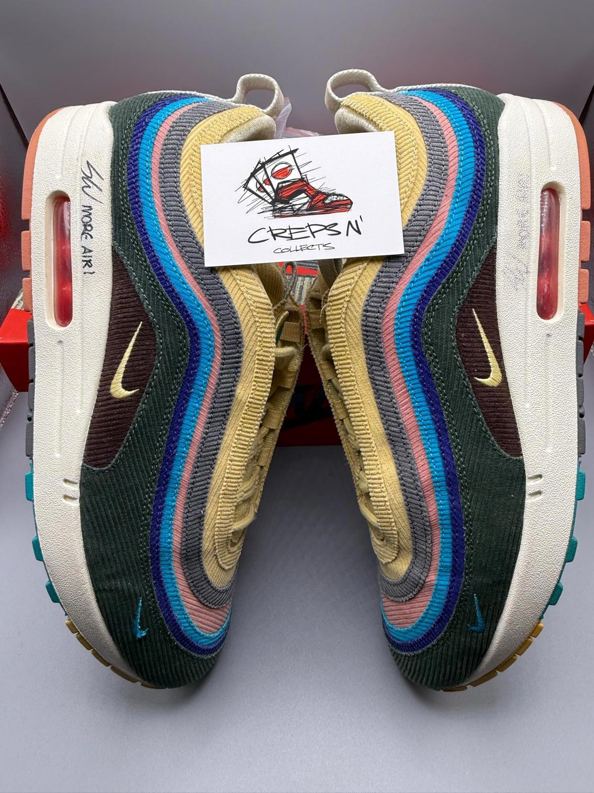 SIGNED Size 9.5 Air Max 97 Sean Wotherspoon Authentic