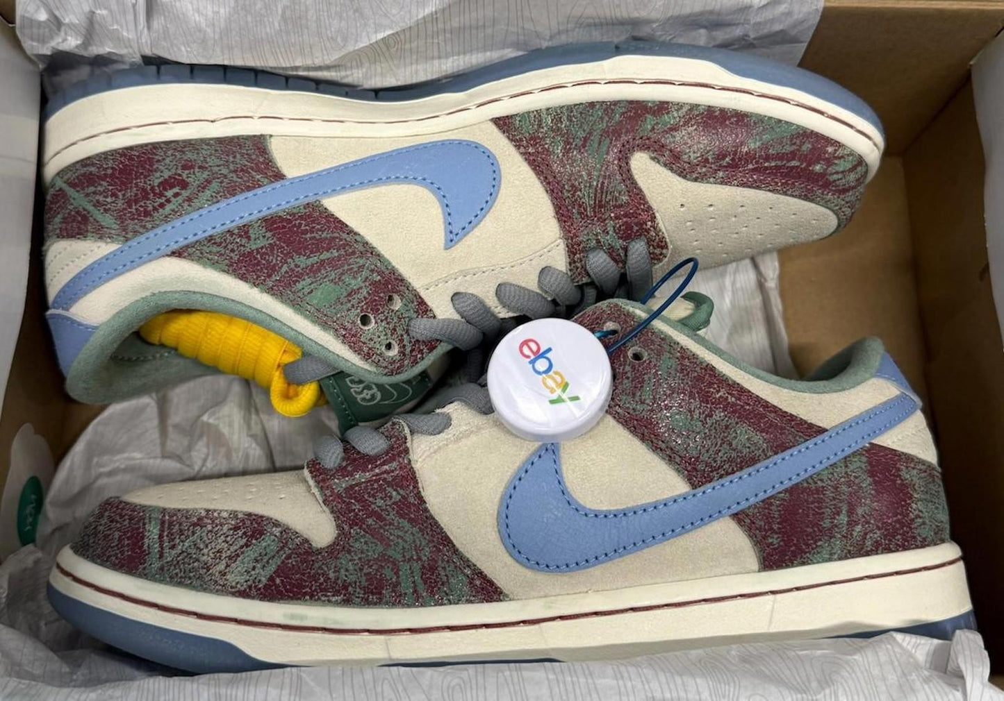 Size 7 Nike SB Dunk Low Crenshaw Skate Club Unworn DS