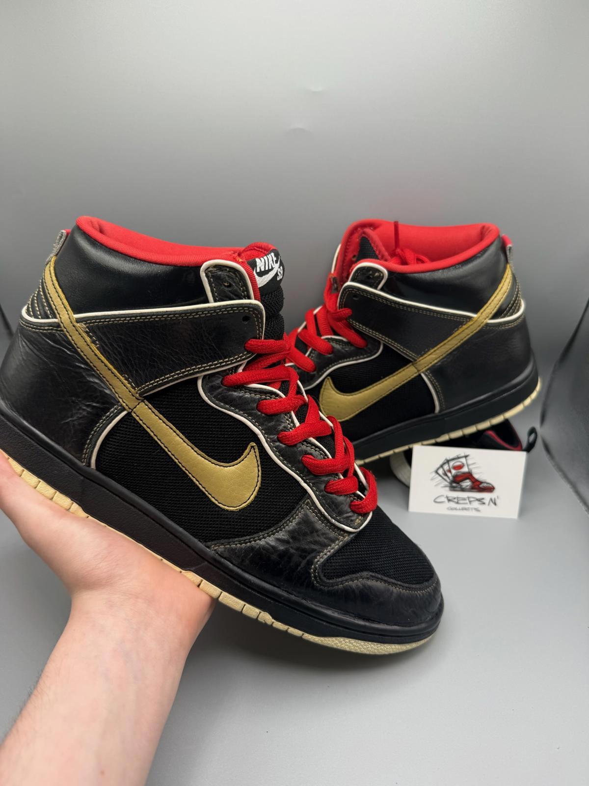 Size 9 Nike SB Dunk High Premium 'Marshall Amps' 313171-071 Used