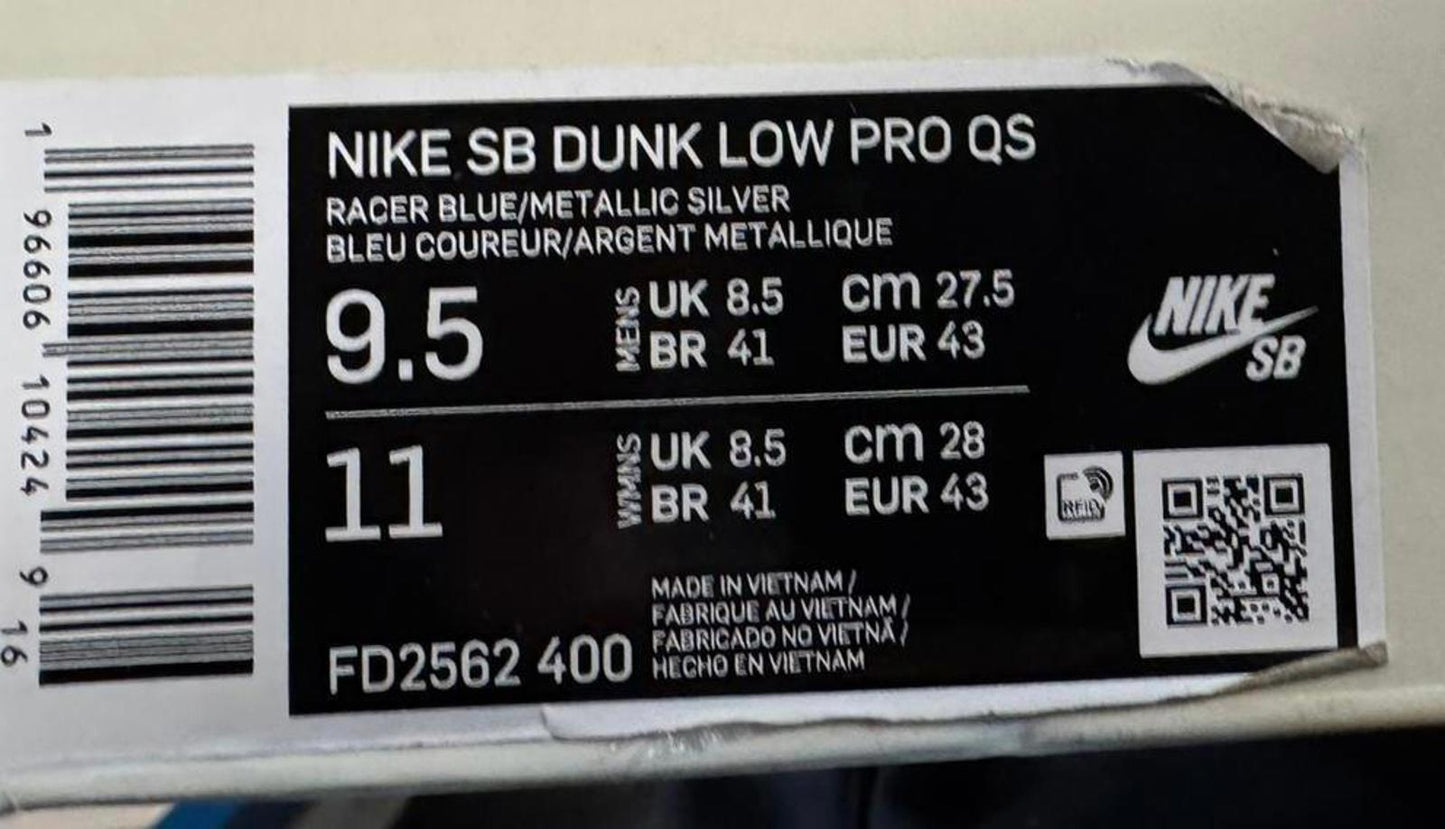 Size 8.5 UK Nike Dunk Low Pro SB 'April' Sneakers