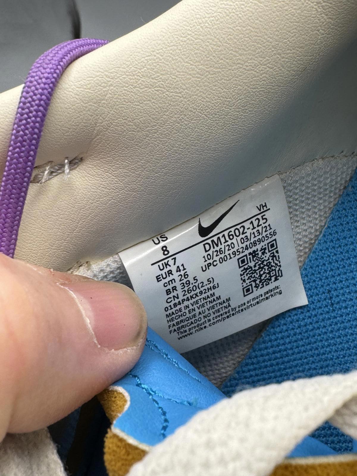 Size 7 Off White Nike Dunk Low Purple Lot 28 Preloved