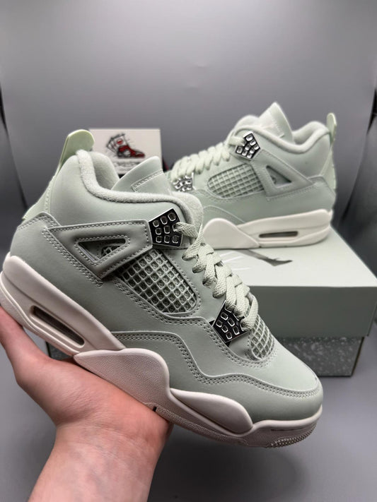 Size 4.5 Womens Jordan 4 Sea Foam DS Brand New