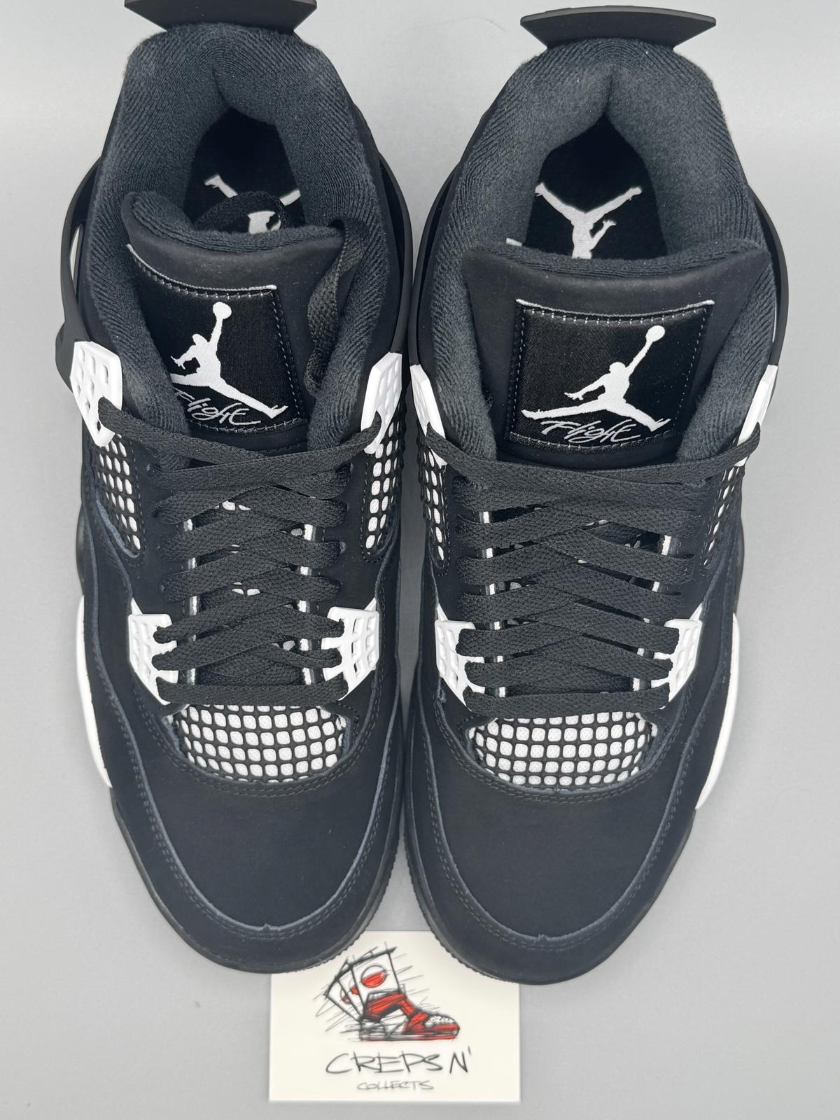 Size 8 Jordan 4 White Thunder New DS