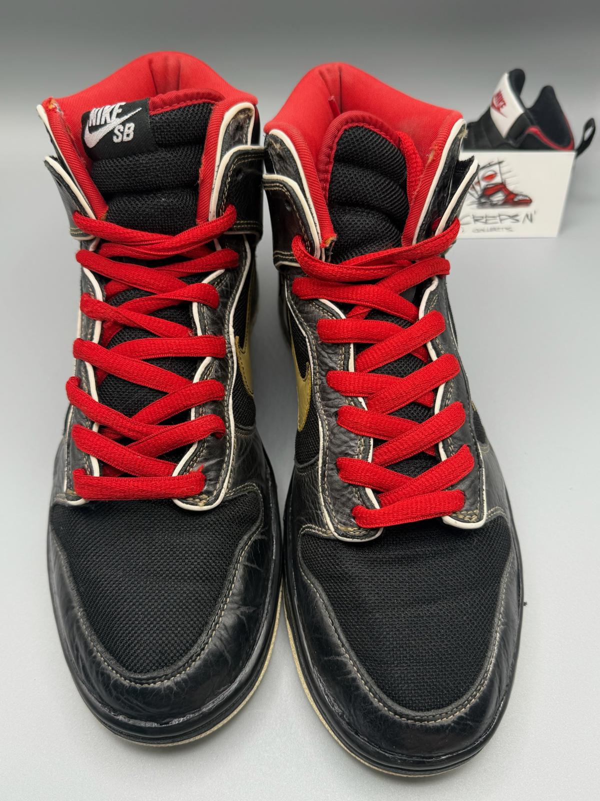 Size 9 Nike SB Dunk High Premium 'Marshall Amps' 313171-071 Used