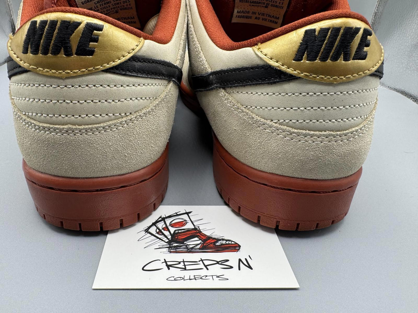 Size 8.5 Nike SB Dunk Low Hennessy Muslin Regency Purple