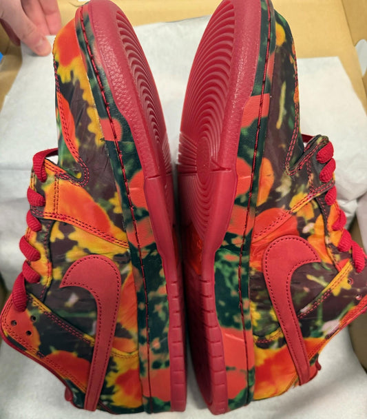 Nike SB Dunk Low The Wizard of Oz Poppy Field
