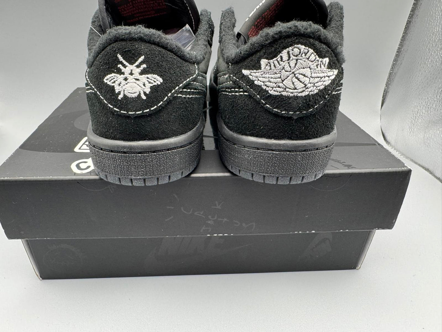 Size 11.5 (PS) Jordan 1 Low OG SP Travis Scott Black Phantom