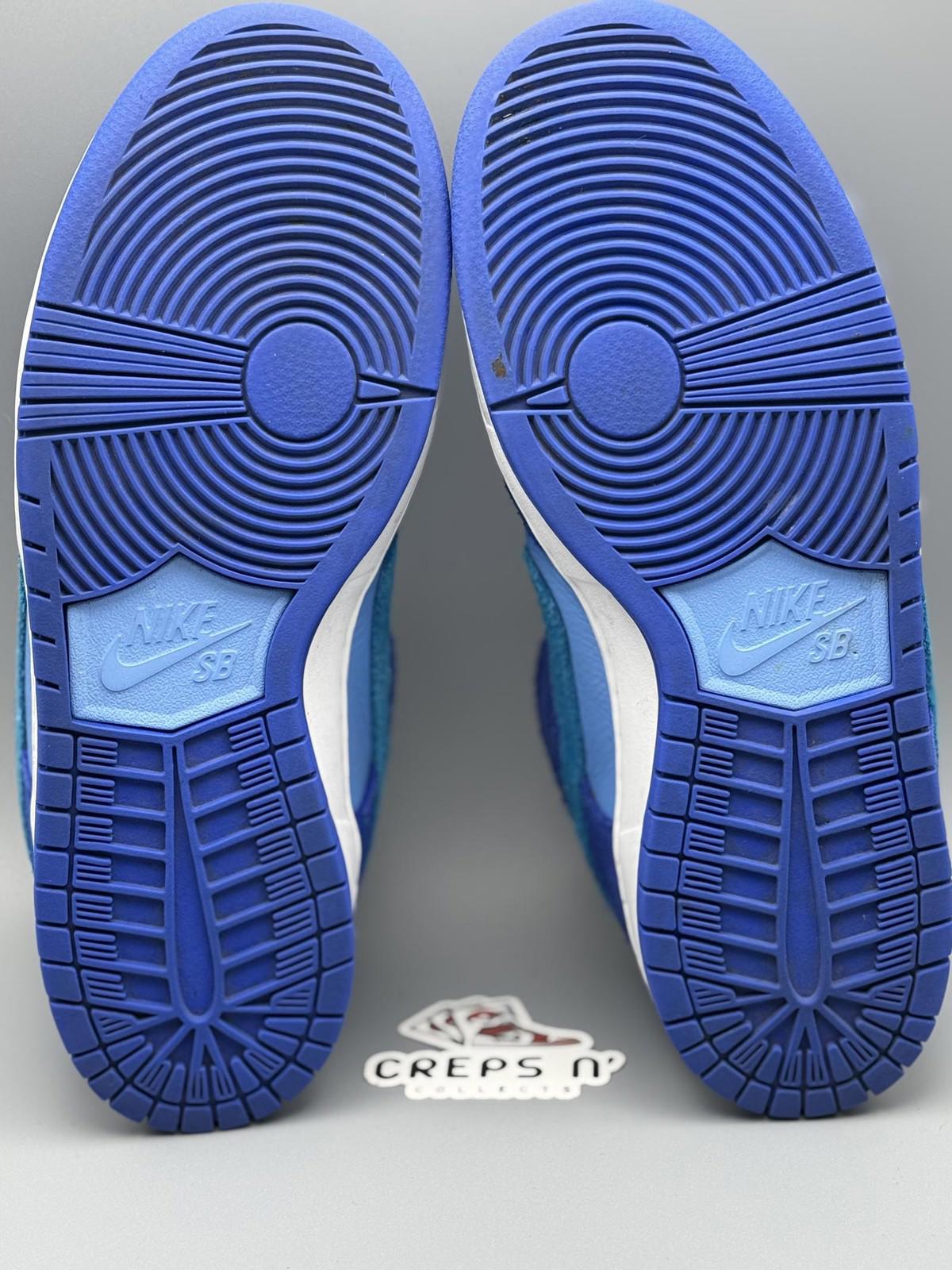 Size 7 SB Dunk Low Blue Raspberry USED