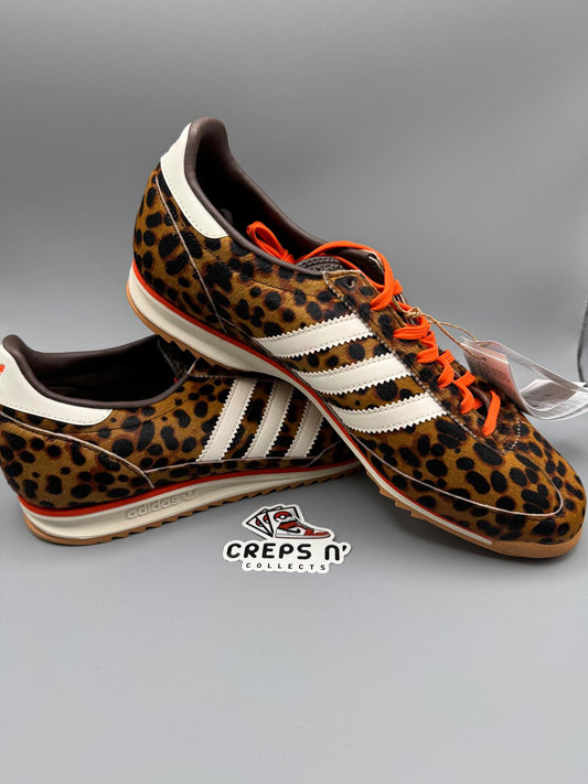 Adidas Samba OG Leopard Cheetah Print Orange Cream - UK9.5 - JI2734 BRAND NEW