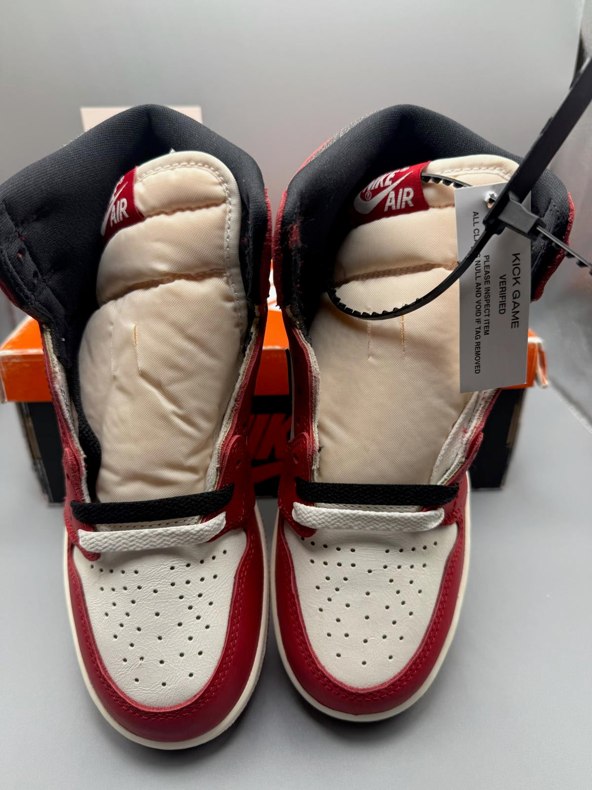 Size 4.5 Air Jordan 1 High OG GS Retro ‘Lost and Found’ DS