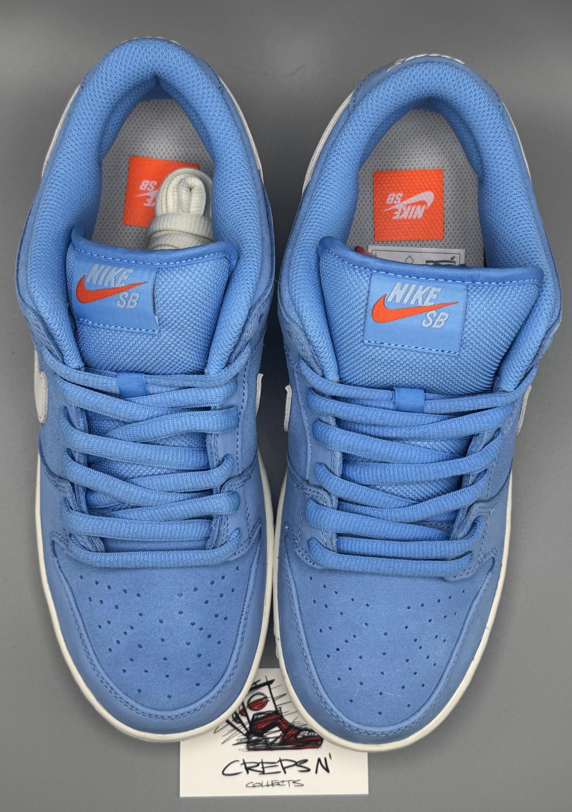 Size 8 SB Dunk Low Pro University Blue