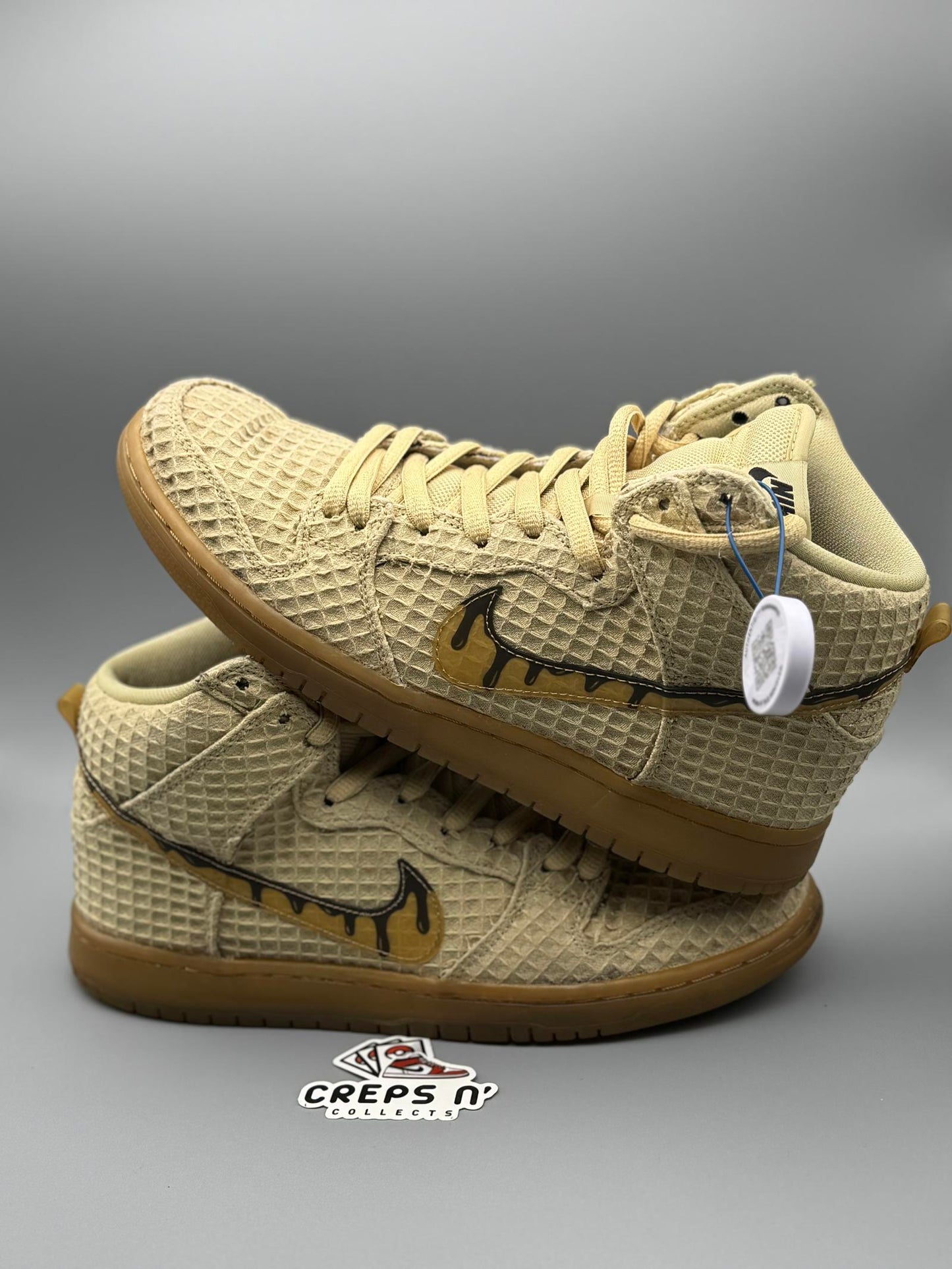 Size 7 SB Dunk High Chicken n Waffles Used