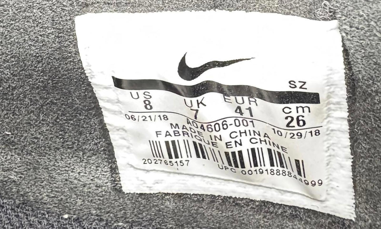 Size 7 Off White Nike Air Force 1 Black Preloved