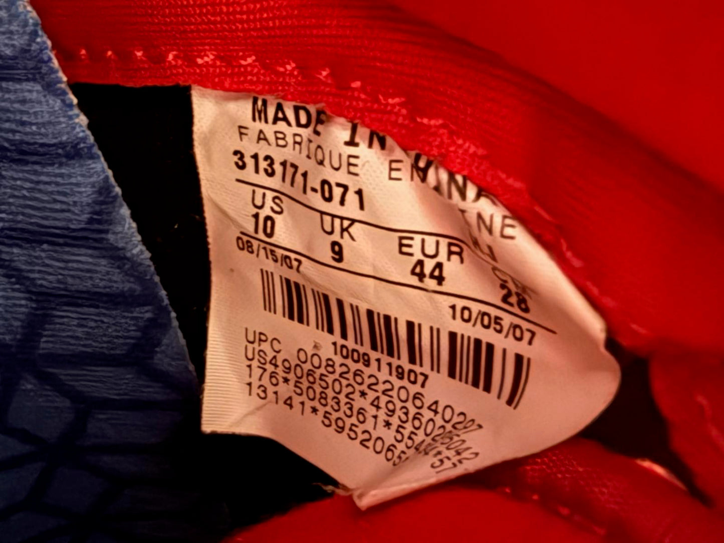 Size 9 Nike SB Dunk High Premium 'Marshall Amps' 313171-071 Used