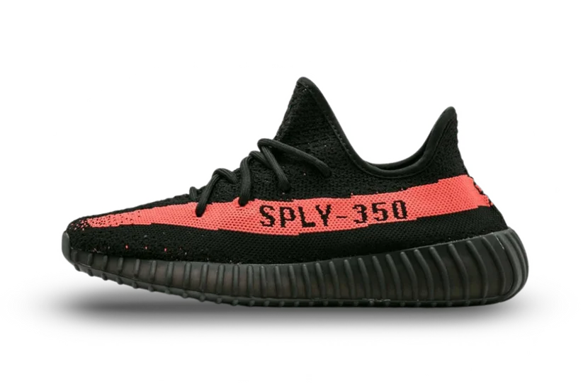 Adidas Yeezy Boost 350 V2 Core Black Red (Pre-Worn)