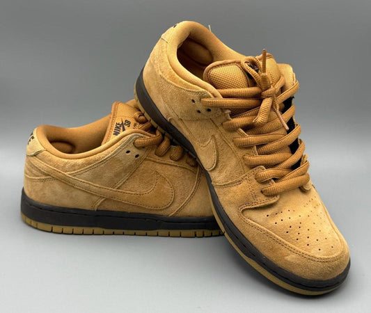 Size 7.5 Dunk Low Pro SB 'Wheat Mocha' Used
